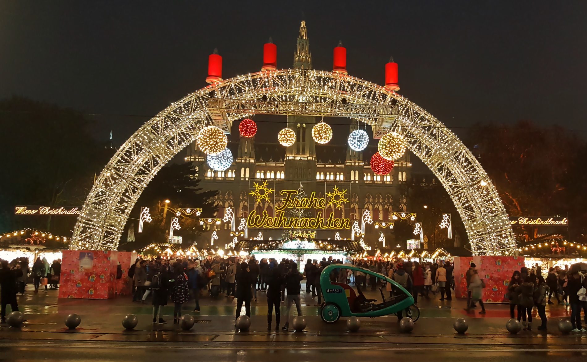 Christmas market Vienna