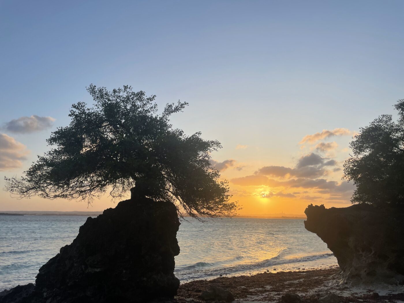 Sunset on Mbudya Island