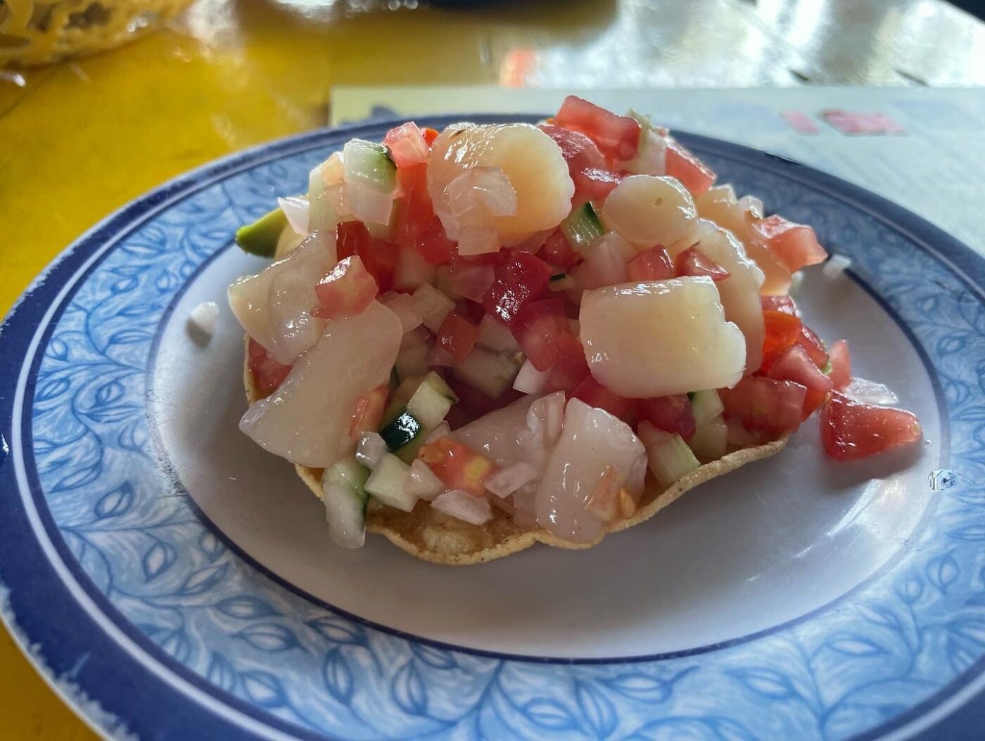 Scallop Tostada