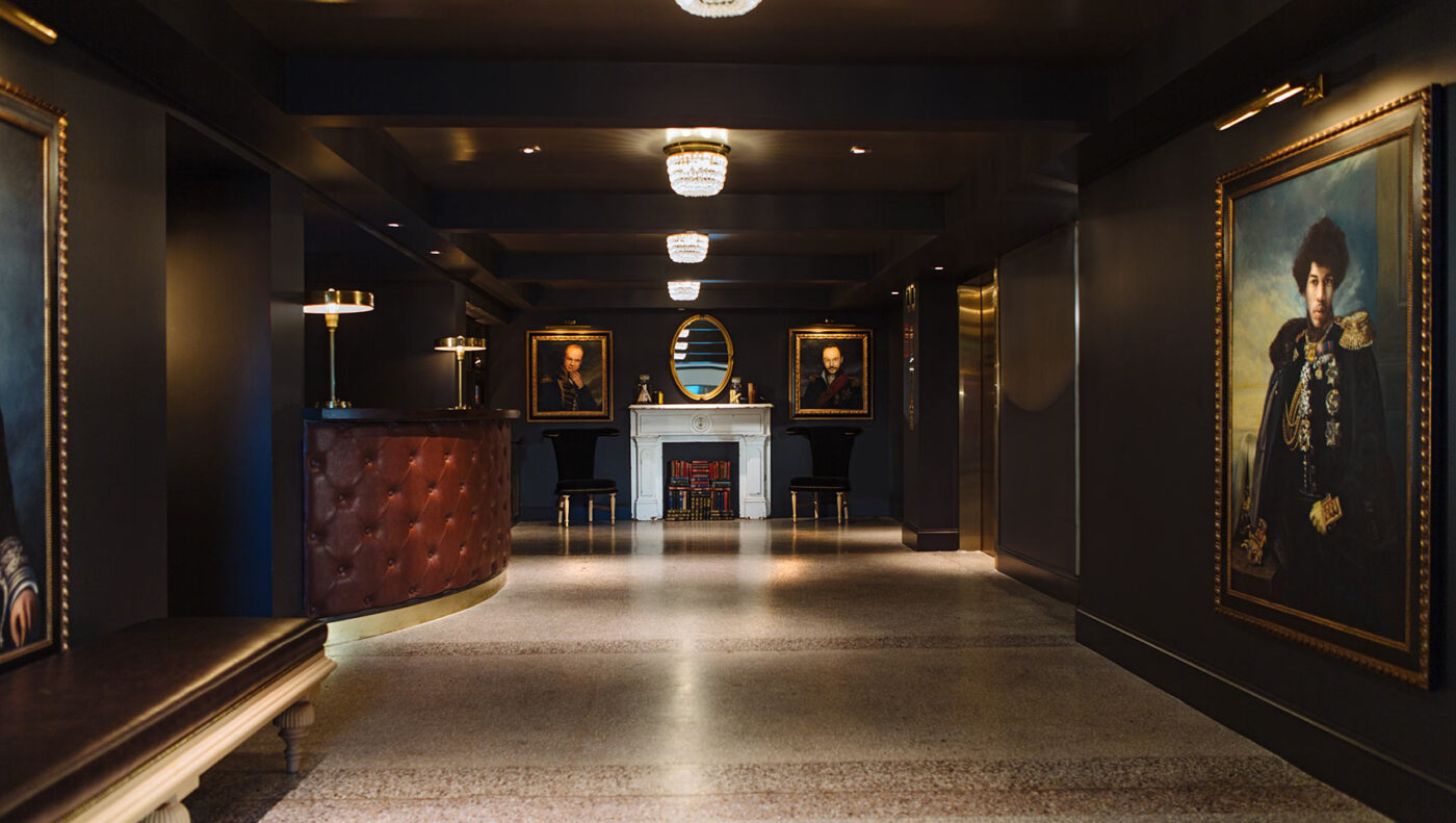 Lobby Kimpton Palladian hotel, Seattle