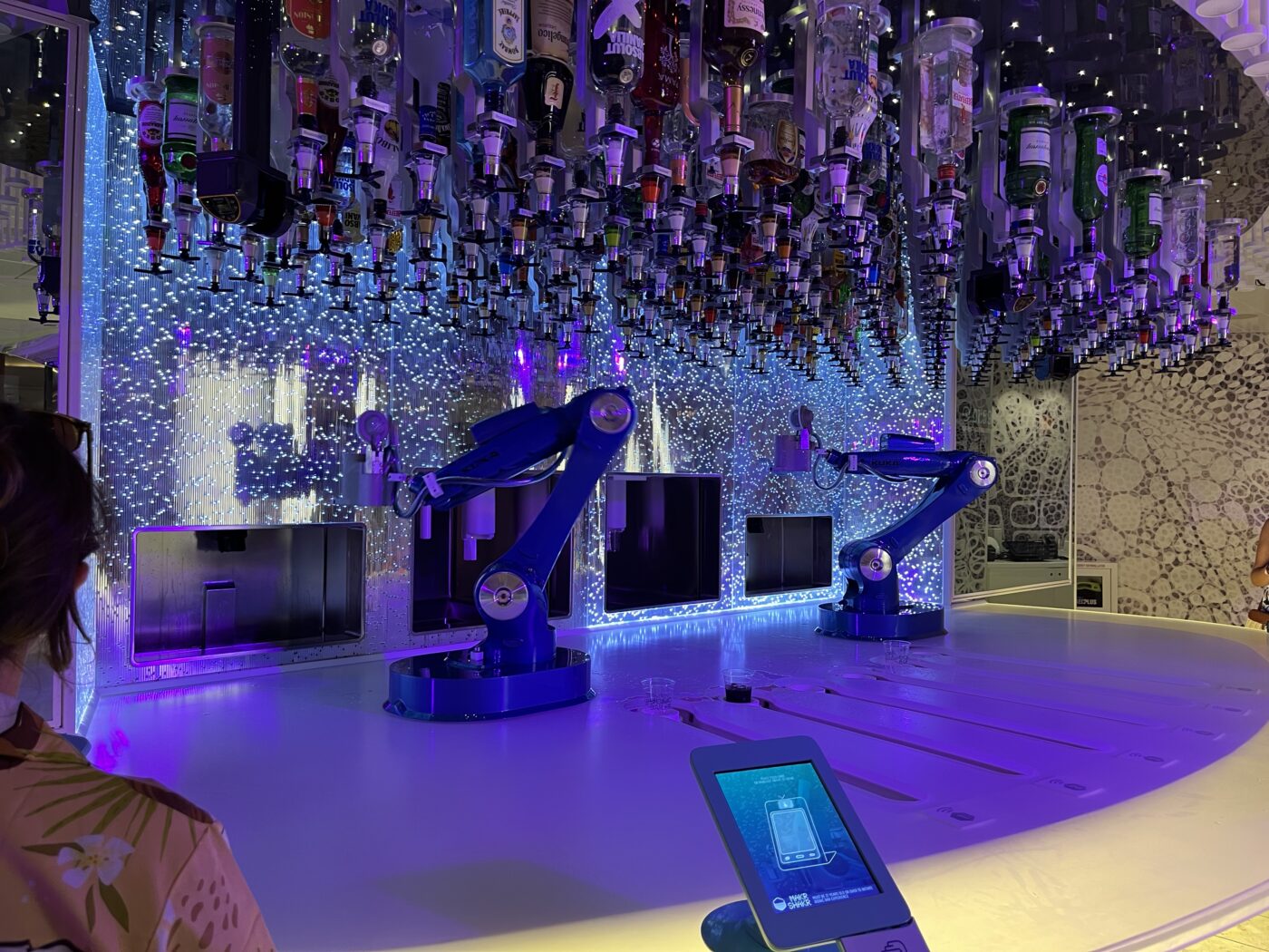cruise vacation bionic bar on Oasis of the Seas