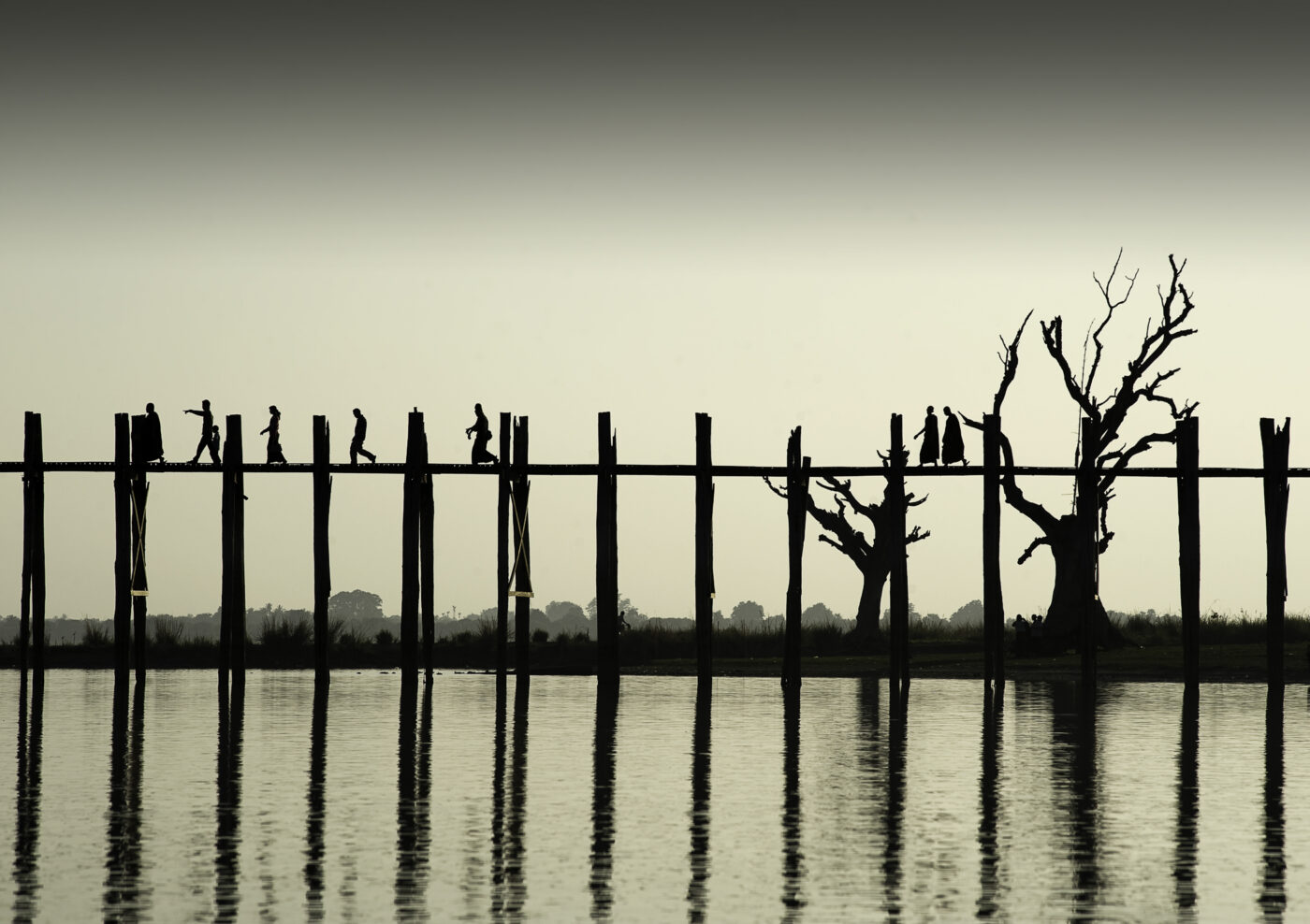 U Bein Bridge, Myanmar Burma