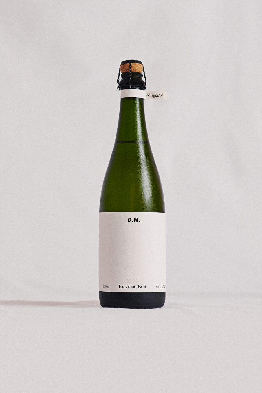 Bottle of Dom Maria sparkling wine