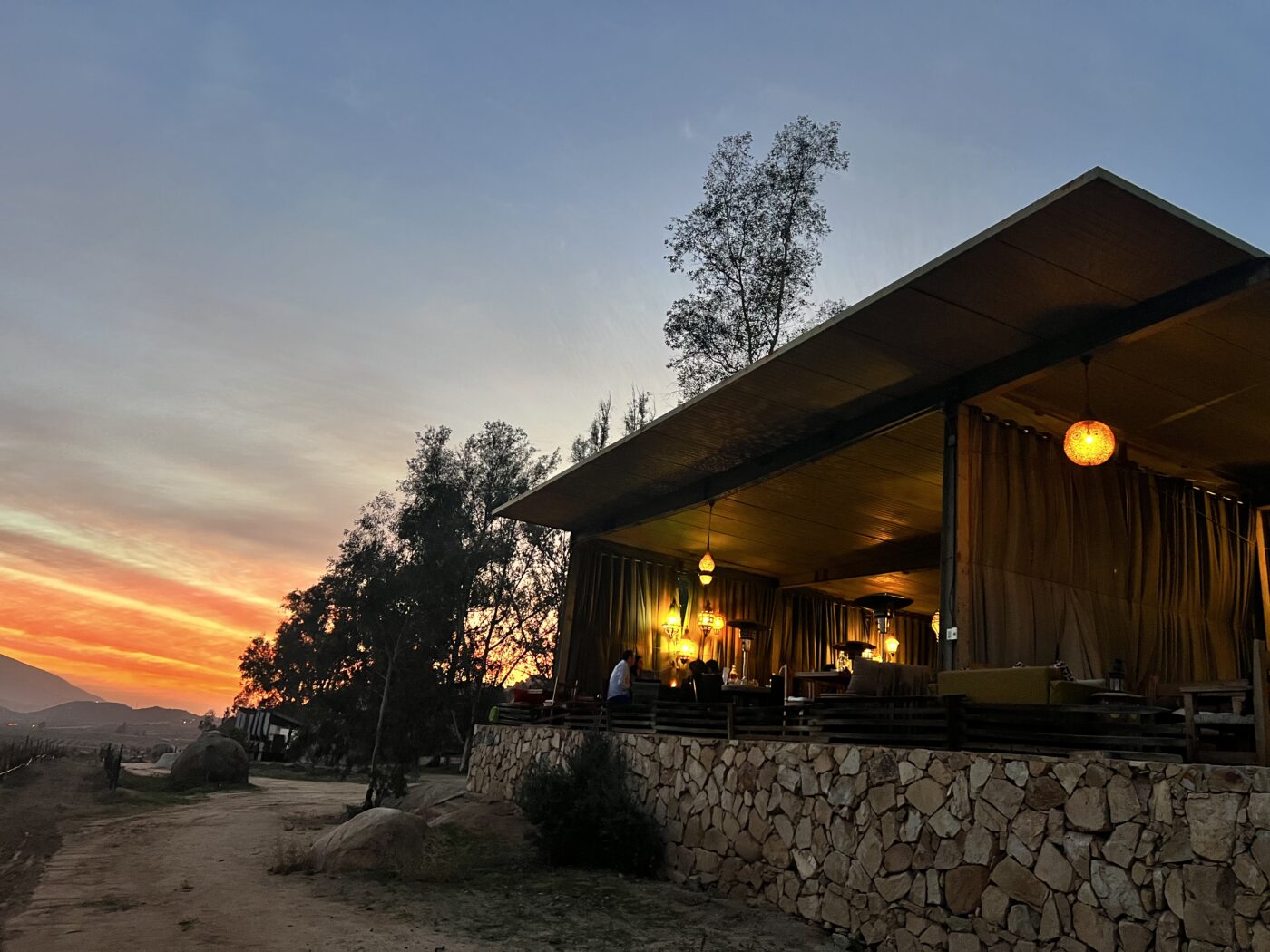 Sunset at Kous Kous