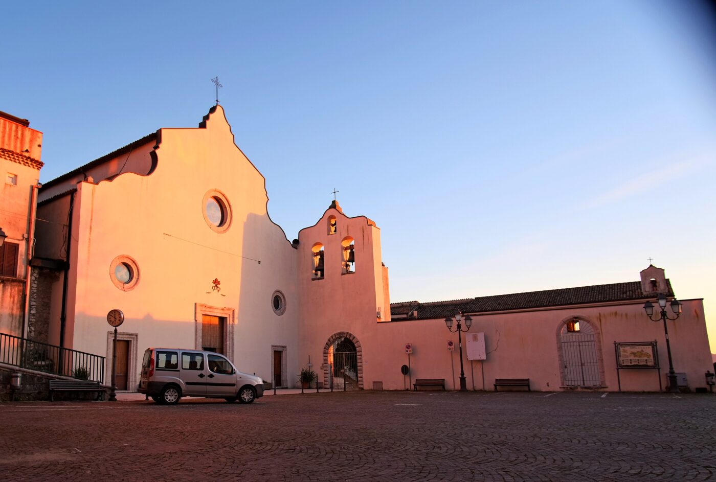 The Sanctuary of the church Guardi Sanframondi