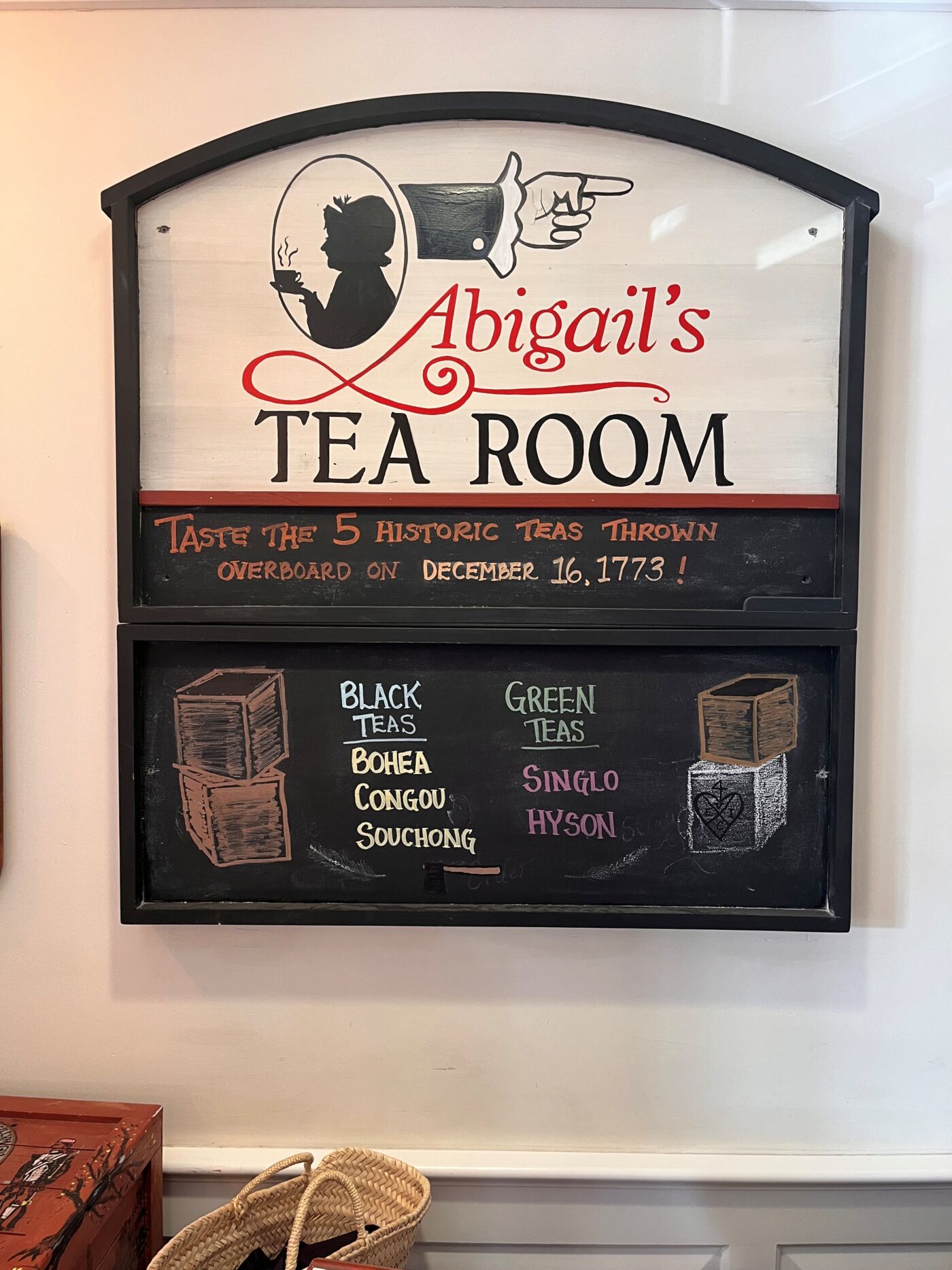 things to do in Boston Abigail's Tea Room at the Boston Tea Party Museum