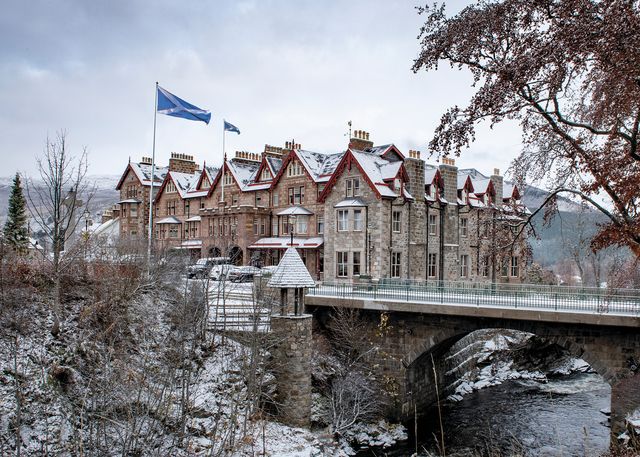 Where Writers Wrote The Arms Arms Scotland Exterior in winter