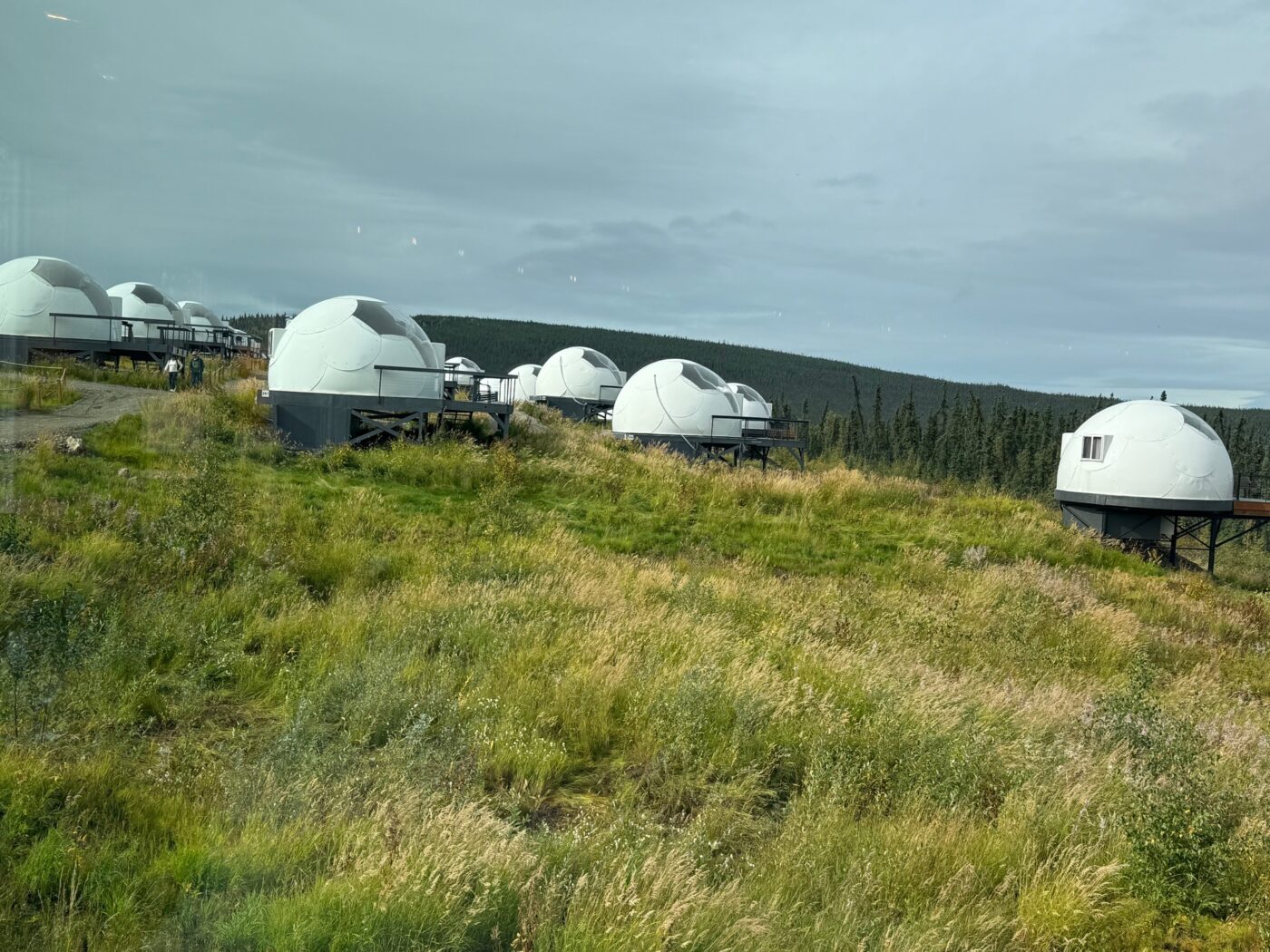 Igloos and Trains Borealis Basecamp