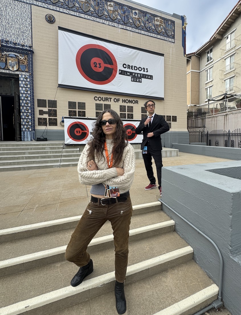Credo Film Festival Festival Justine Bateman and Mike Relm