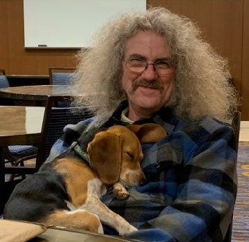Travel Poem, Varanasi our poet and his dog