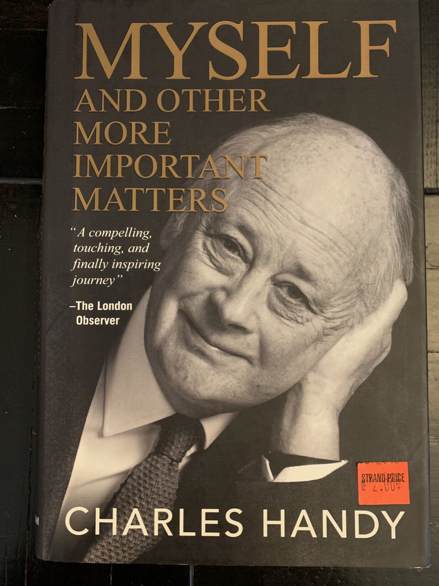 Out Of Print - Myself and Other More Important Matters book cover