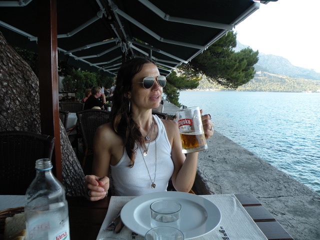 Justine Bateman in Croatia