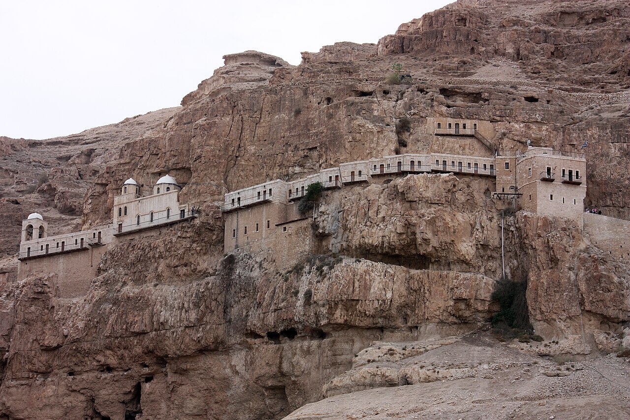 What Palestine Showed Me - Greek Orthodox Monastery of Temptation - Jericho 