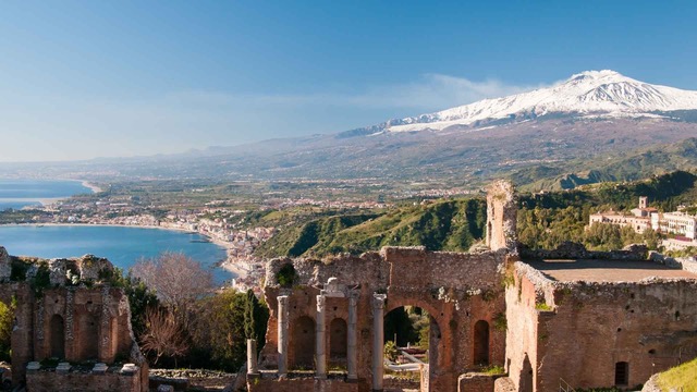 September In Sicily Mount Etna