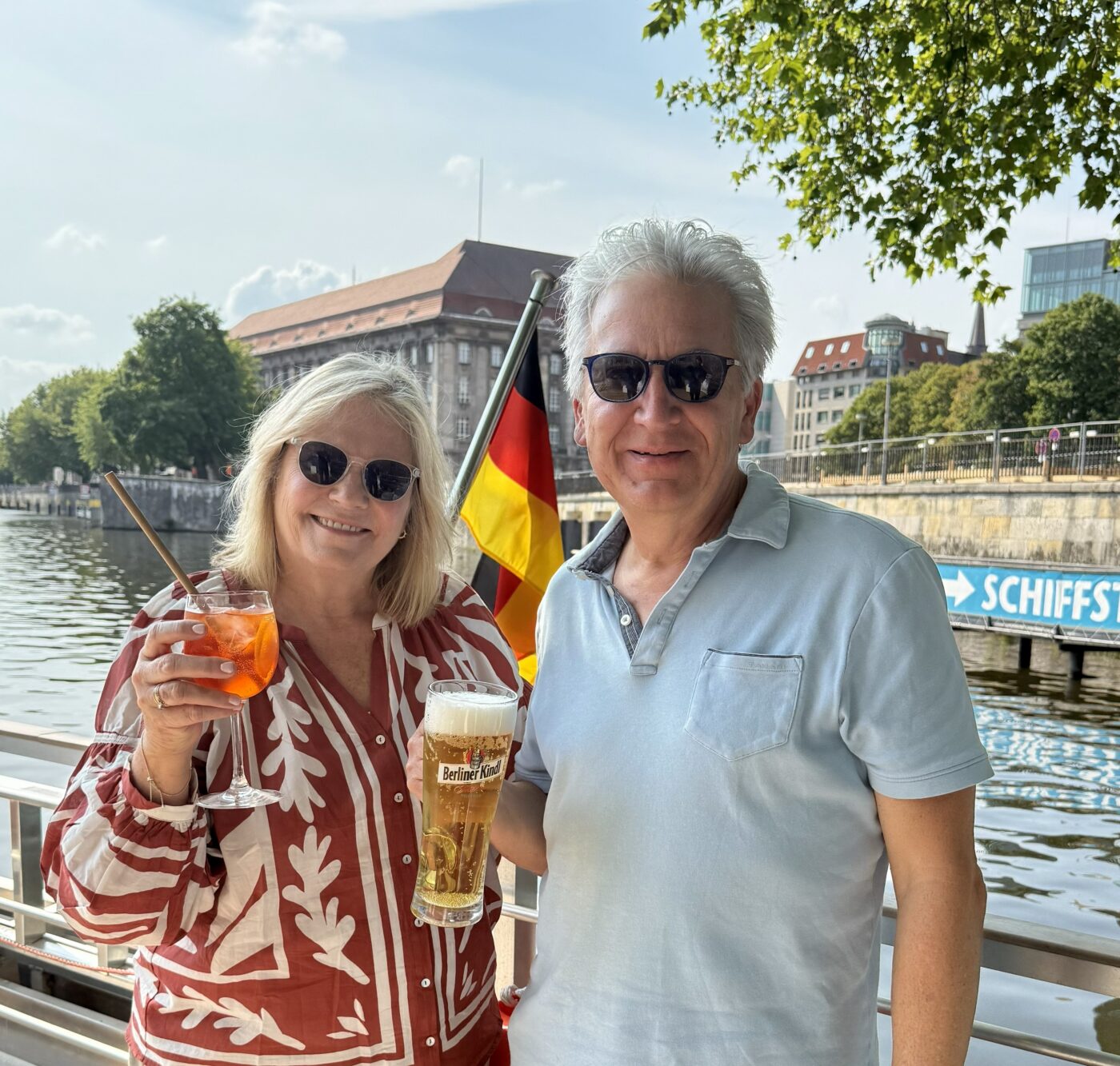 Berlin Then and Now river cruise on the Spree River