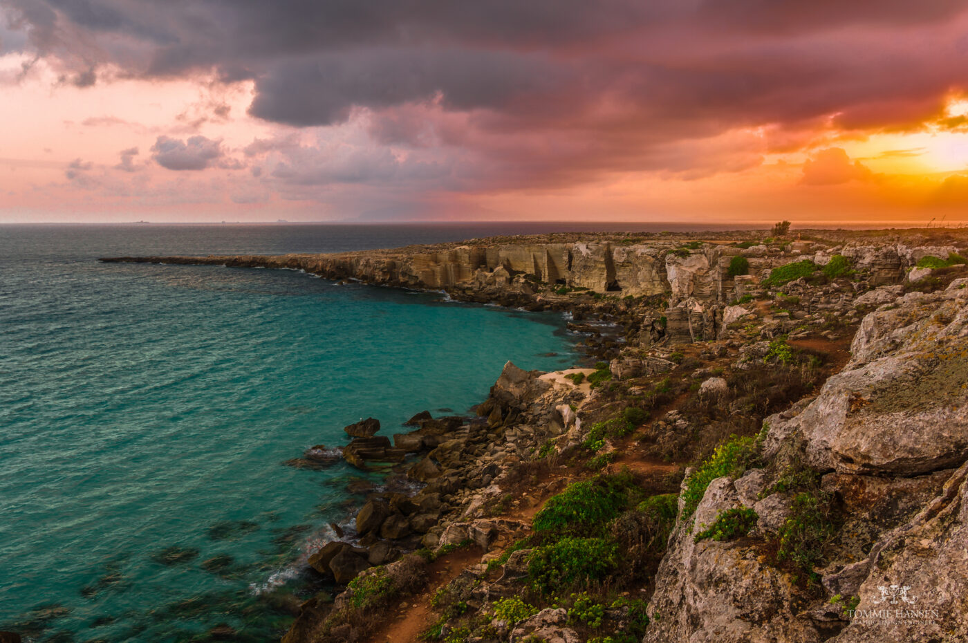 The OG Travel Writer Sunrise at Favignana Island Sicily Italy