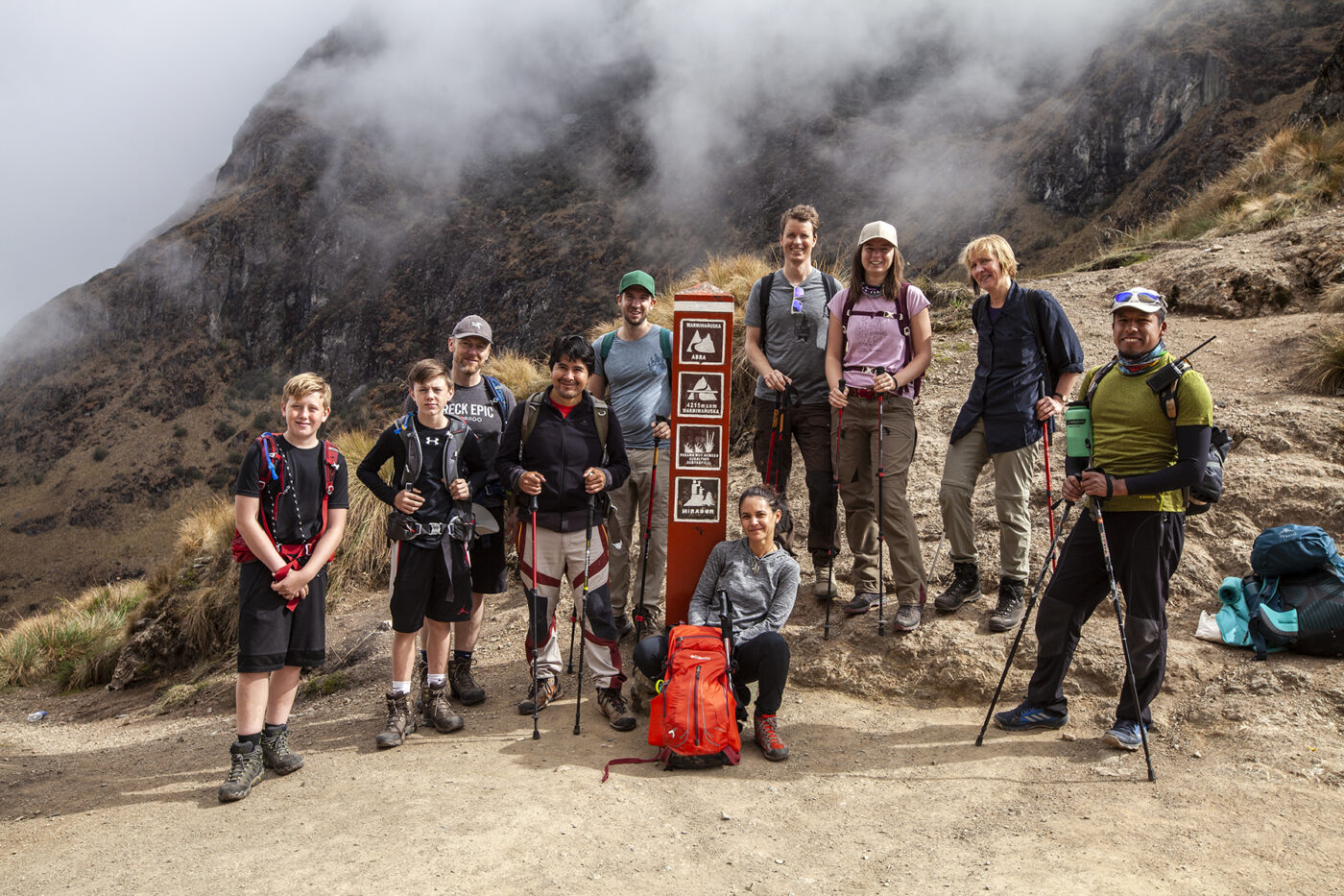 The Visionary of Peru Wirwamanuska Pass Inca Trail